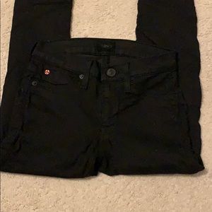 Hudson black skinny jeans